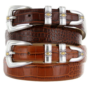 Aiden Genuine Full-Grain Cowhide Leather Designer Dress Belt